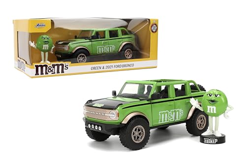 Jada M&M'S 2021 Ford Bronco Die-cast 1:24 Verde