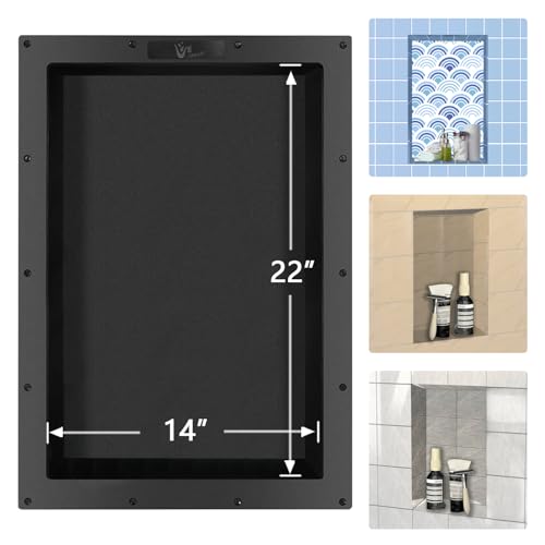 Uni-Green Ready Tile Shower Niche Shelf 17"X25"X4"（Inside 14"X22"） - - Water and Leak Proof Large Wall Niche Insert by Uni-Green - Image 8