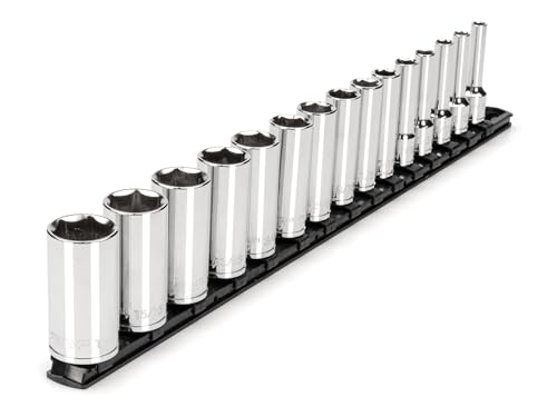TEKTON 3/8 in. drive deep 6-point socket set, 15-pc