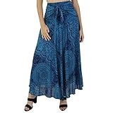 Long Skirts for Women | 2-in-1 Boho Dress & Floral Maxi Skirt for Bohemian Festivals, Vacation & Casual wear