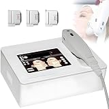 Máquina de belleza facial profesional para lifting facial, cuello y cuello, antiedad, eliminación de arrugas, dispositivo HIFU 7D portátil para tensar líneas finas y arrugas en la frente. 3Heads