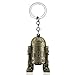MINTUAN Porte-clés 3D Star Wars Robot R2D2 en métal pour Homme ou garçon Cadeau de Noël