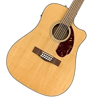 Fender CD-60SCE Dreadnought Cutaway Acoustic Electric Guitar, with