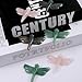 Artistone Rose Quartz Dragonfly Statue Healing Crystals Hand Carved Cute Animal Figurine, Worry Stone for Anxiety Relif Home Desk Decor Wall Decoration