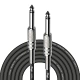 Stagg Cavo Audio 2 Jack, Dritto - Deluxe, 6m, Nero