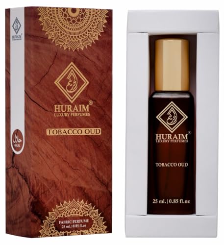 Image of TOBACCO OUD PERFUME 25 ml. | HURAIM Brand | It�s a rich, smoky, Oud, woody-spicy fragrance with a luxurious and bold character. With Heavy Projection-Long lasting perfume