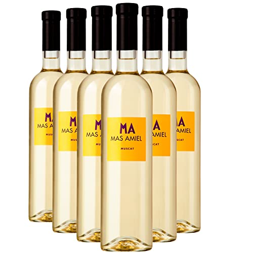 Mas Amiel Muscat Blanco 2020 – DOP Muscat de Rivesaltes – 6x75cl Mas Amiel Muscat Blanco 2020 – DOP Muscat de Rivesaltes – 6x75cl