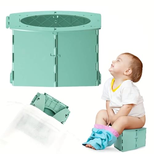 Inodoro Plegable para Niños,Orinal Portatil Niños Plegable,Orinal Portatil Niños,Asiento de Inodoro para Niños,Orinal Portatil Niños Plegable Viaje,Vater Para Niños,Plegable Potty Training