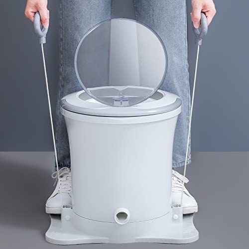 Non-electric Portable Washing Machine，high Efficiency Hand Washing Machine Compact Spin Dryer For Household Use，baby Clothes Washer，for Camping Apartments