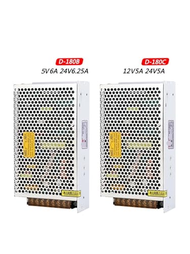 Alimentation CC 180W 12V 24V SMPS D-180C à double sortie commutée