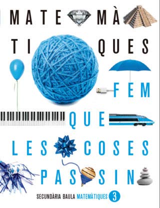Portada de Matemàtiques 3r d'ESO LA FQLCP