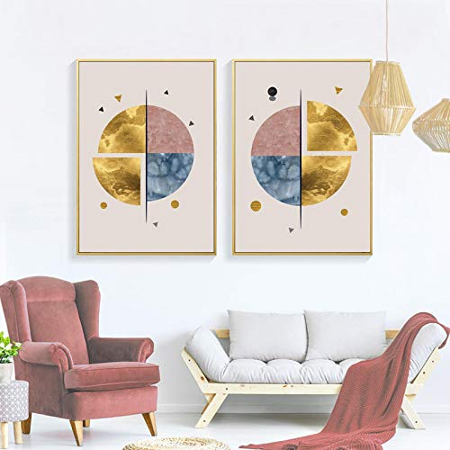 Thème esthétique toile peinture romantique pour grande décoration murale