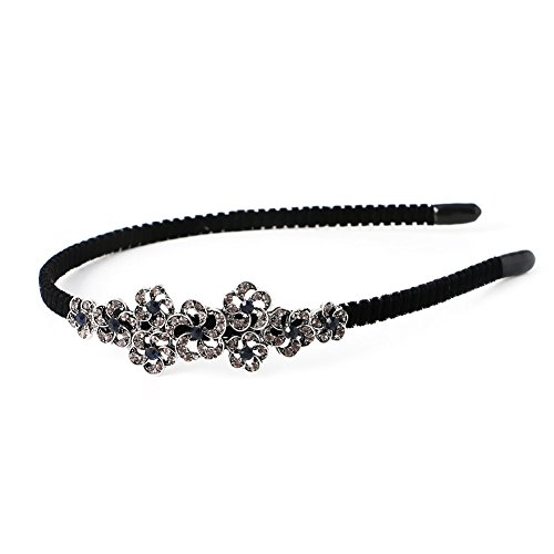 Xuniu Bande de Cheveux de Mode de, pièce Principale de Serre-tête de Bijoux de Strass pour Le Dame de Femmes Cover