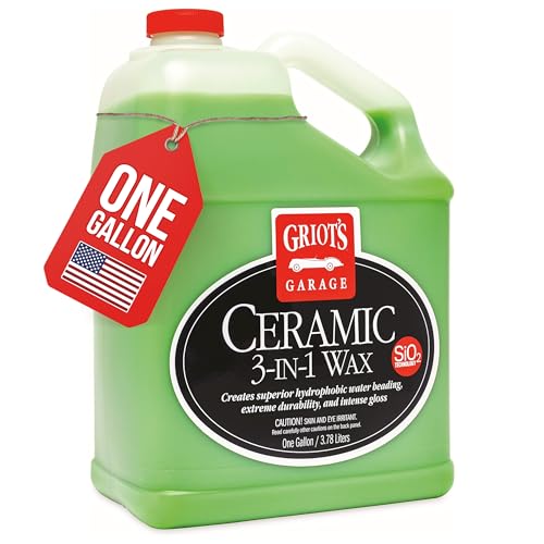 Griot’s Garage Ceramic 3-in-1 Wax, SiO2 Spray...