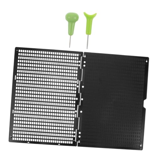 YOSADIER 1Set Braille Writing Board with Stylus Lines Durable Design for Classroom Use Learning Tool for Blind Students and Visually Impaired Learners