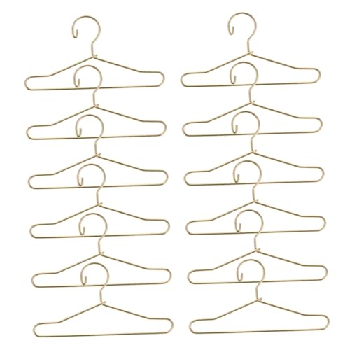 Perchas Ropa Muñecas 17,5 Cm Marca Holibanna