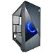 Produktbild AZZA Eclipse - ATX Mid Tower Gaming Gehäuse mit eingebautem ARGB-Frontlüfter, Schwarz