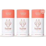 Hume Supernatural Natural Deodorant Aluminum Free for Women & Men, Natural Ingredients, Probiotic, P