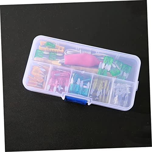 Kit de probador de fusibles para automóvil, 60 piezas, 5-30 A, tipo de inserción con carcasa de zinc y plástico miniatura 2