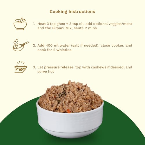 Image of Revival Ek Dum Briyani mix - | Healthy & Nutritious Meal