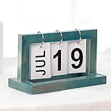 ♥ Calendario de acción con rotación de días, números y meses.
