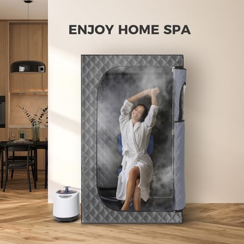Personal Steam Sauna with Chair