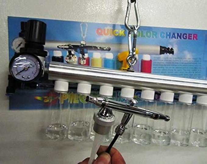 silentaire Spectrum 2012 fast color changer with integrated spray gun