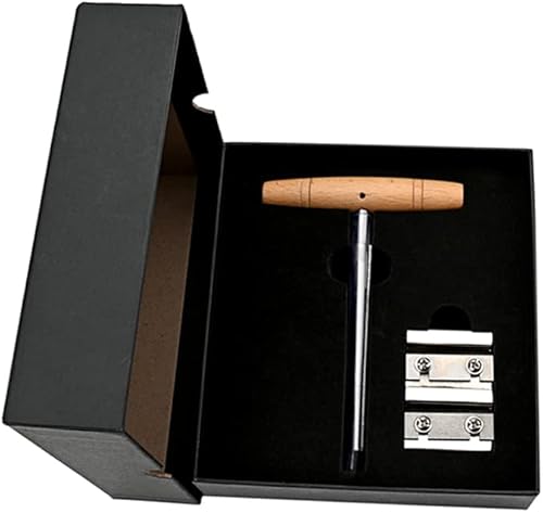 Juego de afeitadora y escariador de carretes de afinación para violín, herramientas de afeitado ampliadas para violín de tamaño 34-44, escariador