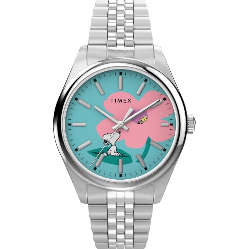 Timex Peanuts Legacy Snoopy With Flower Dial TW2Y52600