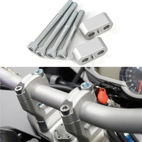 Réhausse guidon Tiger 800 pour redresser la posture de conduite - 2