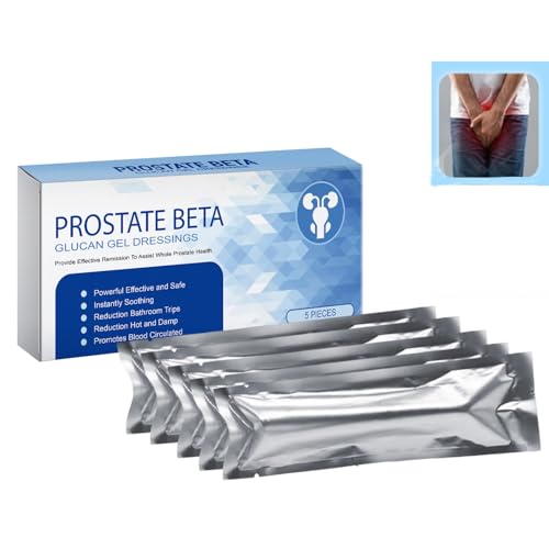Gel De Próstata Para Hombres,Crema De Alivio Para Hombres,Apósitos Gel Beta Glucano Próstata,Energía Instantánea Y Soporte Resistencia,Humectante Suave La Rutina Cuidado La Piel Masculina