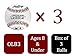 Rawlings | Official League Recreational Use Practice Baseballs | OLB3 | Youth/8U | 3 Count