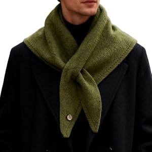 Écharpe Femme Laine Petit Triangulaire Mode Accessoires De Fête