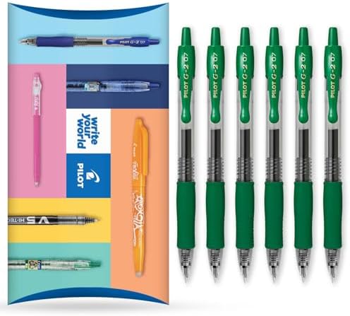 Pilot G2-7 gelpen (lange pen 5 stuks, zwart