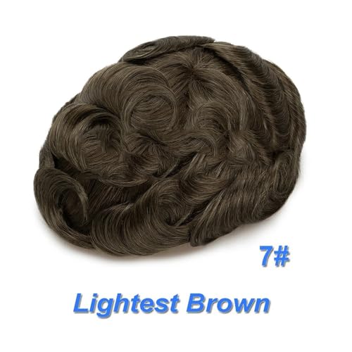 Prothèse capillaire Fine Mono en cheveux naturels Lightest Brown - 2