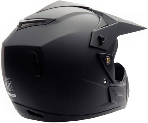 Miniatura 4 de MMG Casco todoterreno para motocicleta para adultos, DOT MX ATV Dirt Bike Motocross UTV con gafas