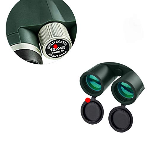 Jumelles 12x42 optique BAK4 haute résolution châssis vert - 7