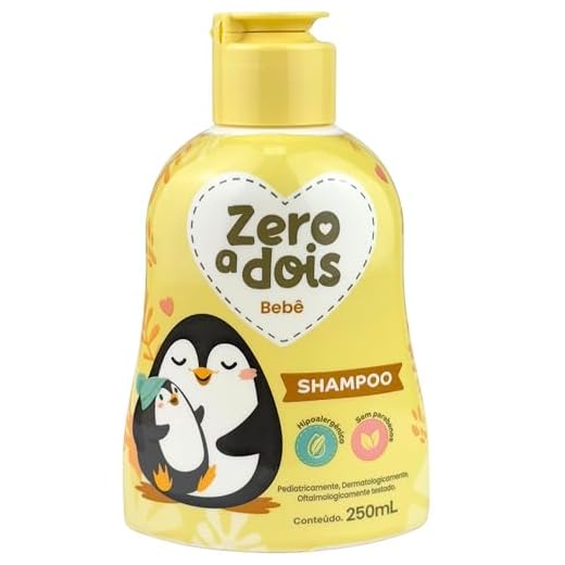Zero a Dois, Shampoo para Bebê, 250ml