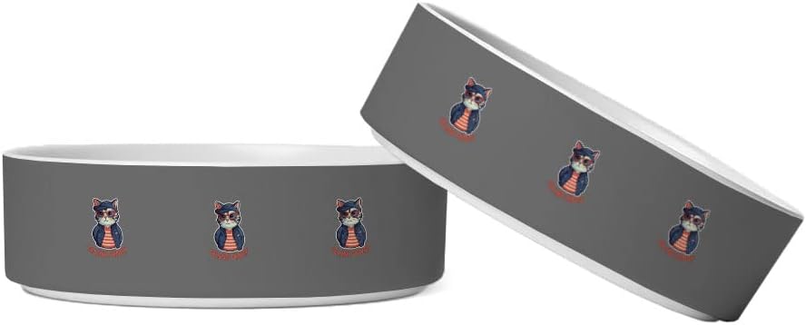 Feline Fancy Pet Bowl - Fashion Pet Items - Gifts for Pet