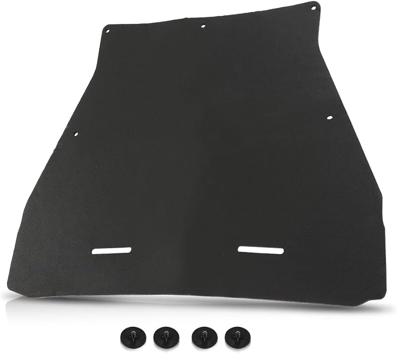 Isolante térmico e acústico do capô PIT66 para Ford Ranger 2006–2012 com grampos – 1 unidade