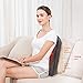 Snailax Cordless Shiatsu Back Massager with Heat Portable Kneading Massage Cushion Massage Chair Pad for Home Office use