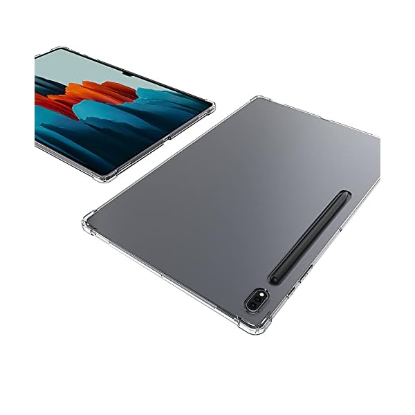 GMUJIAO Hülle Kompatibel mit Samsung Galaxy Tab S8 Ultra 14.6 inch,Silikon Weiches Leder TPU Stoßfest Leichtes Gehäuse… – Bild 6