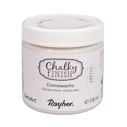 Rayher Chalky Finish Cream Wax 118ml
