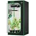 VIVOSUN 32"x32"x64" Mylar Hydroponic Grow Tent with Observation Window and Floor Tray for Indoor Plant Growing