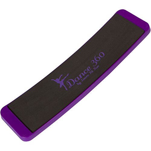LearnFitFun Dance 360 Budget Ballet Training Board for The Perfect Pirouette. Quality Spin and Turn Trainer for Amateur Dancers, Cheerleaders, and Ice Skaters at an Affordable Price (Purple)