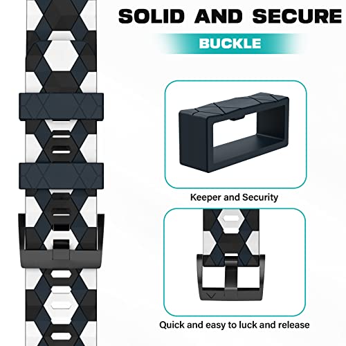 OVERSTEP Compatible for Garmin Fenix 7X Strap - Image 4