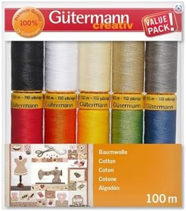 Gütermann Gutermann Cotton 50 Thread Set 10 Spools734016-3 image 2