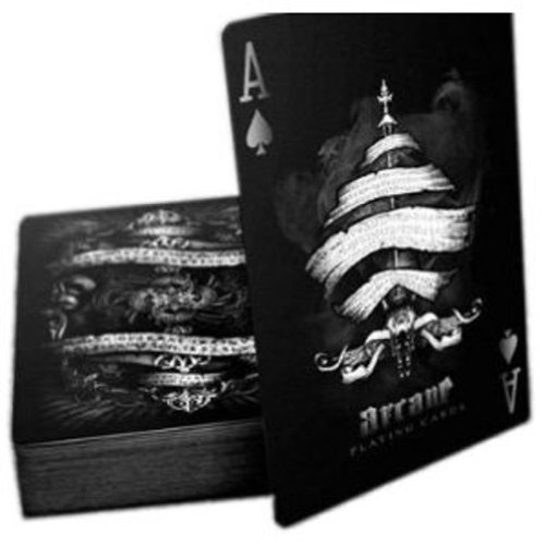 Bicycle Arcane Deck, Playing Cards by Ellusionist, Black