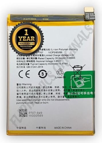 Image of BLP707 Battery for Oppo F11 / CPH1913 / CPH1911 / Battery with 1 Year Warranty**** (U297)