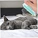 Toyvian Pet Cat Grooming Comb Cat Hair Removal Tool for Shedding Cleaning Lightweight Compact Design for Removing Loose Fur